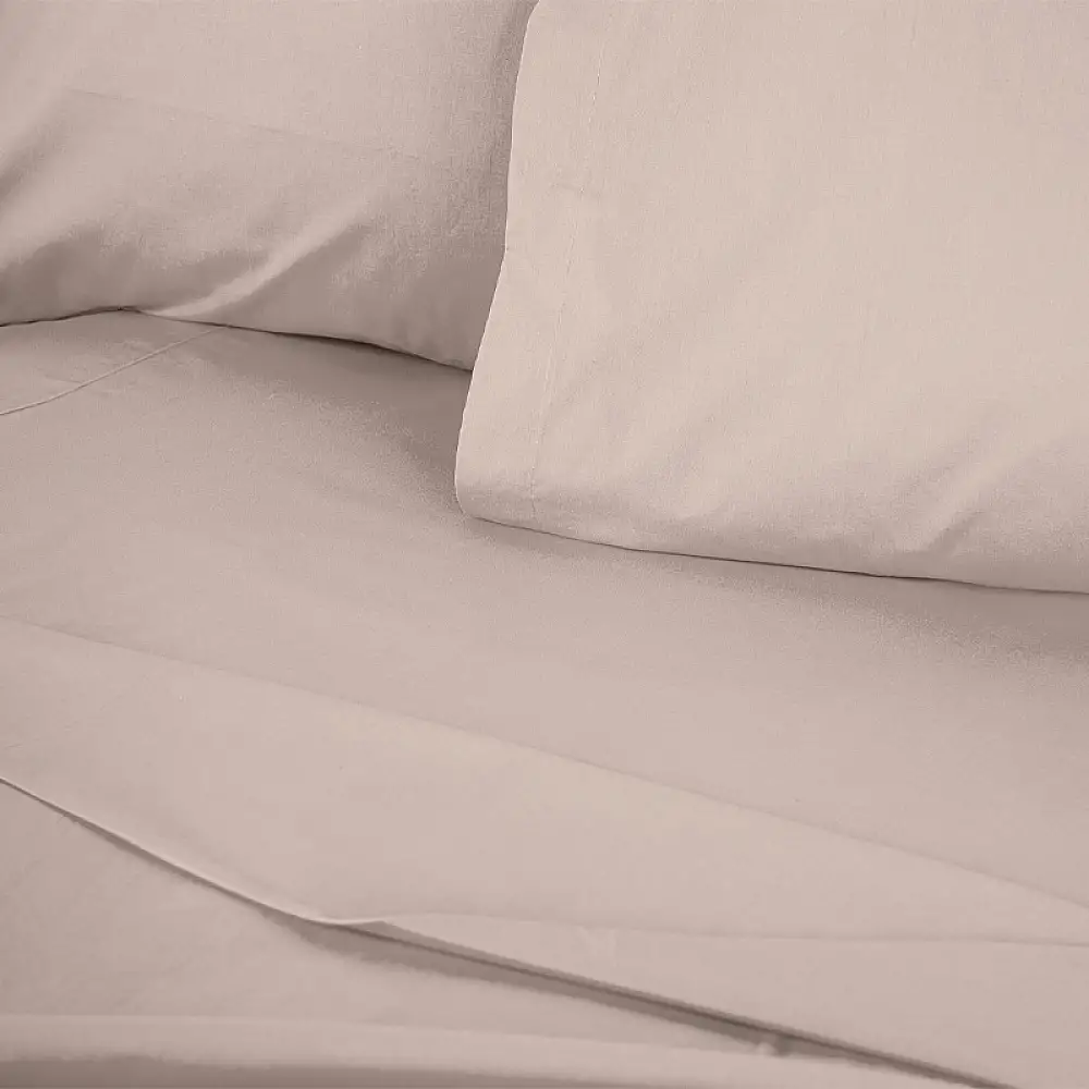Σεντόνι Tonne Cotton Box Διπλό (240x260) χρώμα μπεζ | 819TNE82119