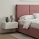 Κρεβάτι Kingston Megapap βελούδινο με αποθηκευτικό χώρο χρώμα σάπιο μήλο 160x200εκ. | GP002-0005,5