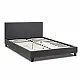 Κρεβάτι Flat Megapap υφασμάτινο χρώμα ανθρακί 160x200εκ. Κρεβάτι Flat Megapap υφασμάτινο χρώμα ανθρακί 160x200εκ.