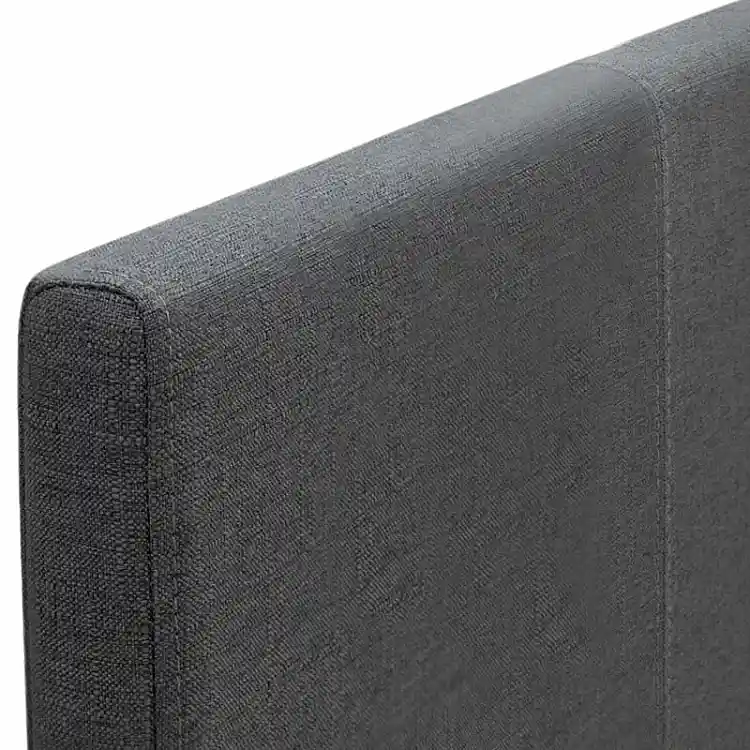 Κρεβάτι Flat Megapap υφασμάτινο χρώμα ανθρακί 150x200εκ. | GP002-0010,2