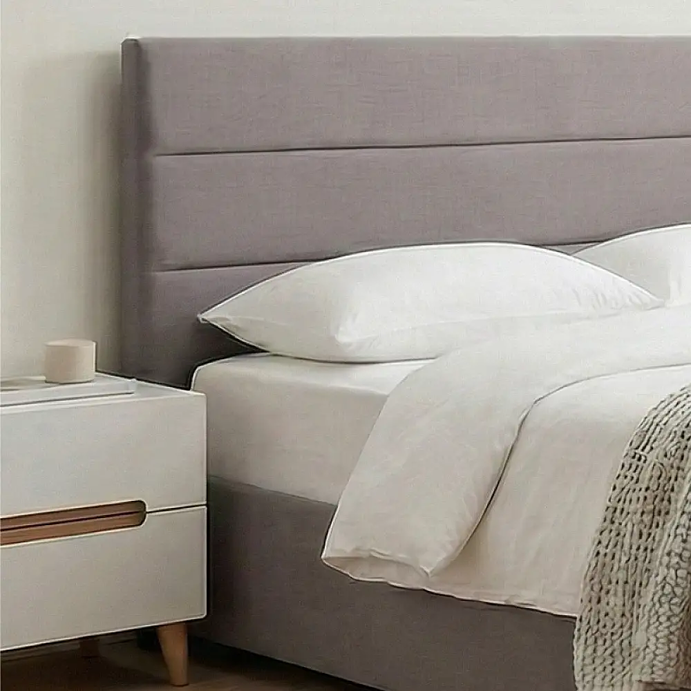 Κρεβάτι Olmo Megapap βελούδινο με αποθηκευτικό χώρο χρώμα γκρι 150x200εκ. | GP002-0025,1