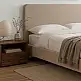 Κρεβάτι Ovelia Megapap υφασμάτινο χρώμα μπεζ 160x200εκ. | GP002-0028,1