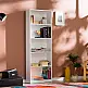 Βιβλιοθήκη μελαμίνης Max Megapap σε χρώμα λευκό 58x23x170εκ. - GP009-0036 Βιβλιοθήκη μελαμίνης Max Megapap σε χρώμα λευκό 58x23x170εκ. - GP009-0036
