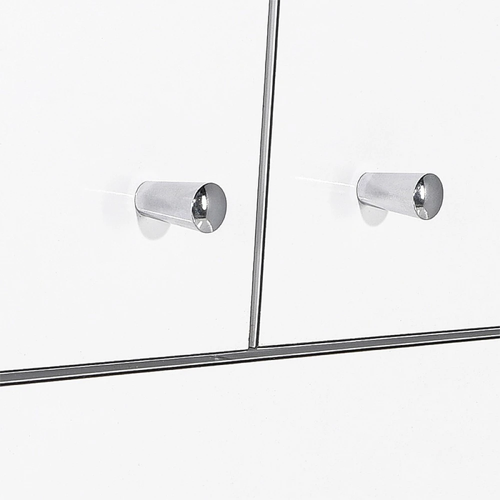 Ντουλάπα ρούχων Diamond Megapap δίφυλλη σε χρώμα λευκό 60x38x187εκ. Ντουλάπα ρούχων Diamond Megapap δίφυλλη σε χρώμα λευκό 60x38x187εκ.