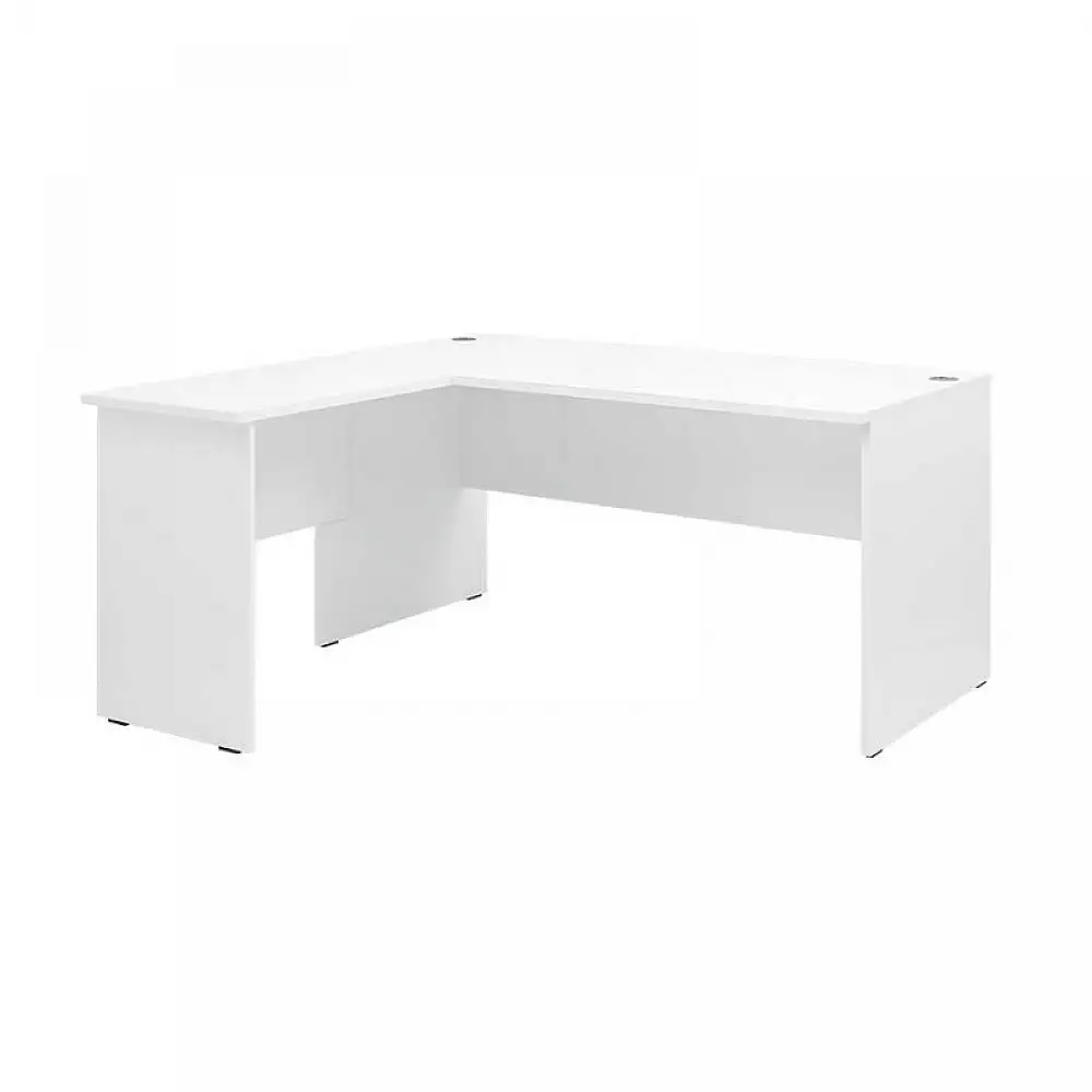 Γραφείο διευθυντικό Rio Megapap γωνιακό αναστρέψιμο χρώμα λευκό 160x144x75εκ. | GP009-0204