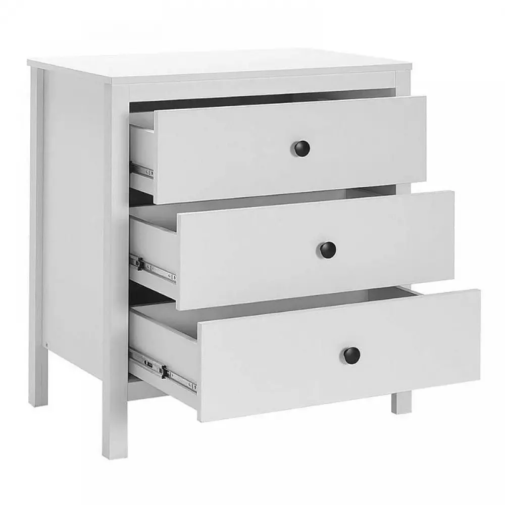 Συρταριέρα French Megapap χρώμα λευκό 73x47x81εκ. - GP009-0257,1