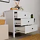 Συρταριέρα French Megapap χρώμα λευκό 73x47x81εκ. - GP009-0257,1
