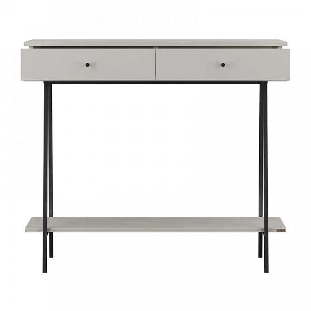 Κονσόλα Elite Megapap χρώμα λευκό του πάγου 100x40x88εκ. Κονσόλα Elite Megapap χρώμα λευκό του πάγου 100x40x88εκ.