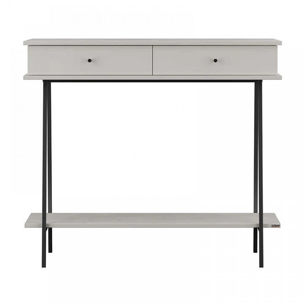Κονσόλα Elite Megapap χρώμα λευκό του πάγου 100x40x88εκ. Κονσόλα Elite Megapap χρώμα λευκό του πάγου 100x40x88εκ.