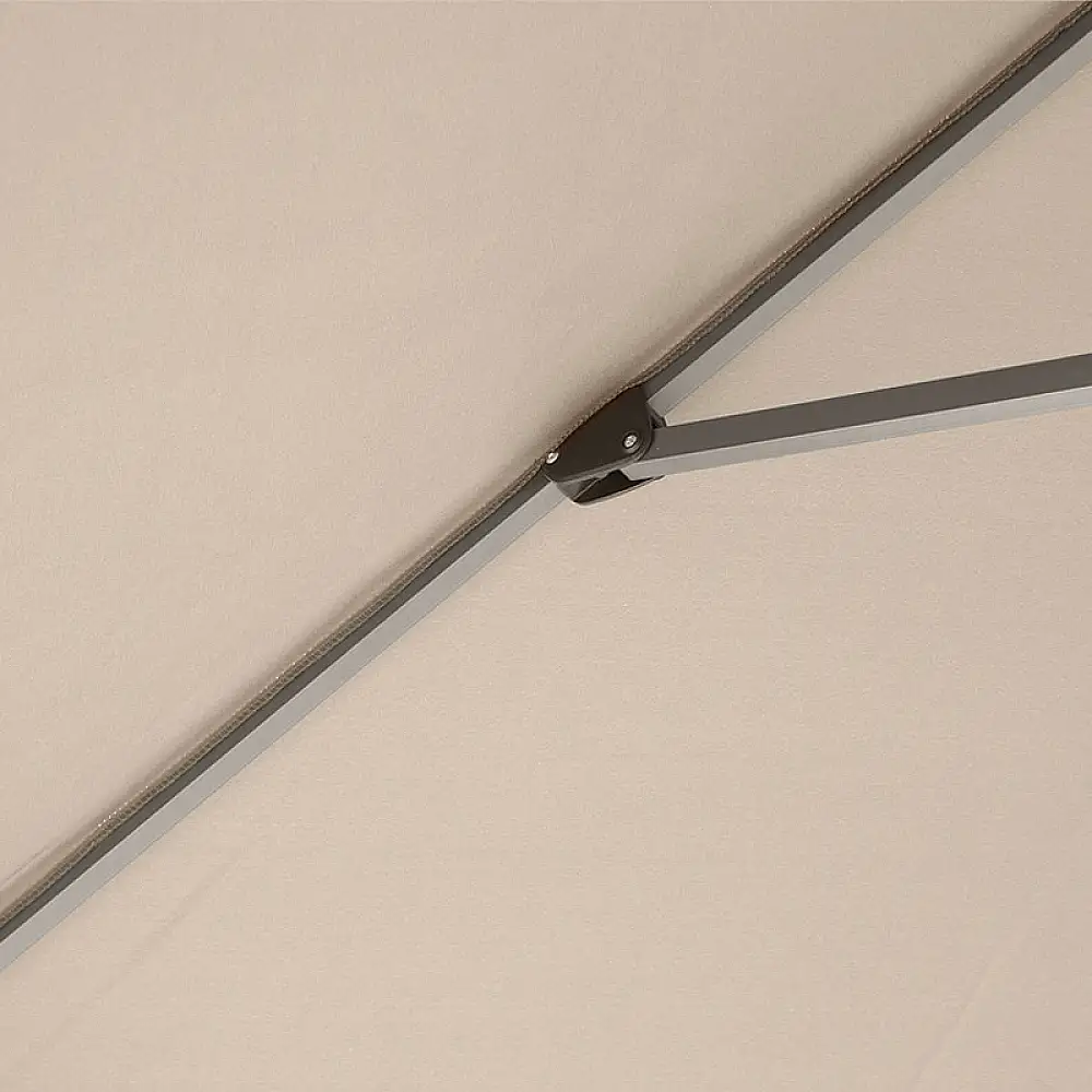 Ομπρέλα κήπου Dylan Megapap αλουμινίου χρώμα εκρού 3x3m. | GP010-0057,1