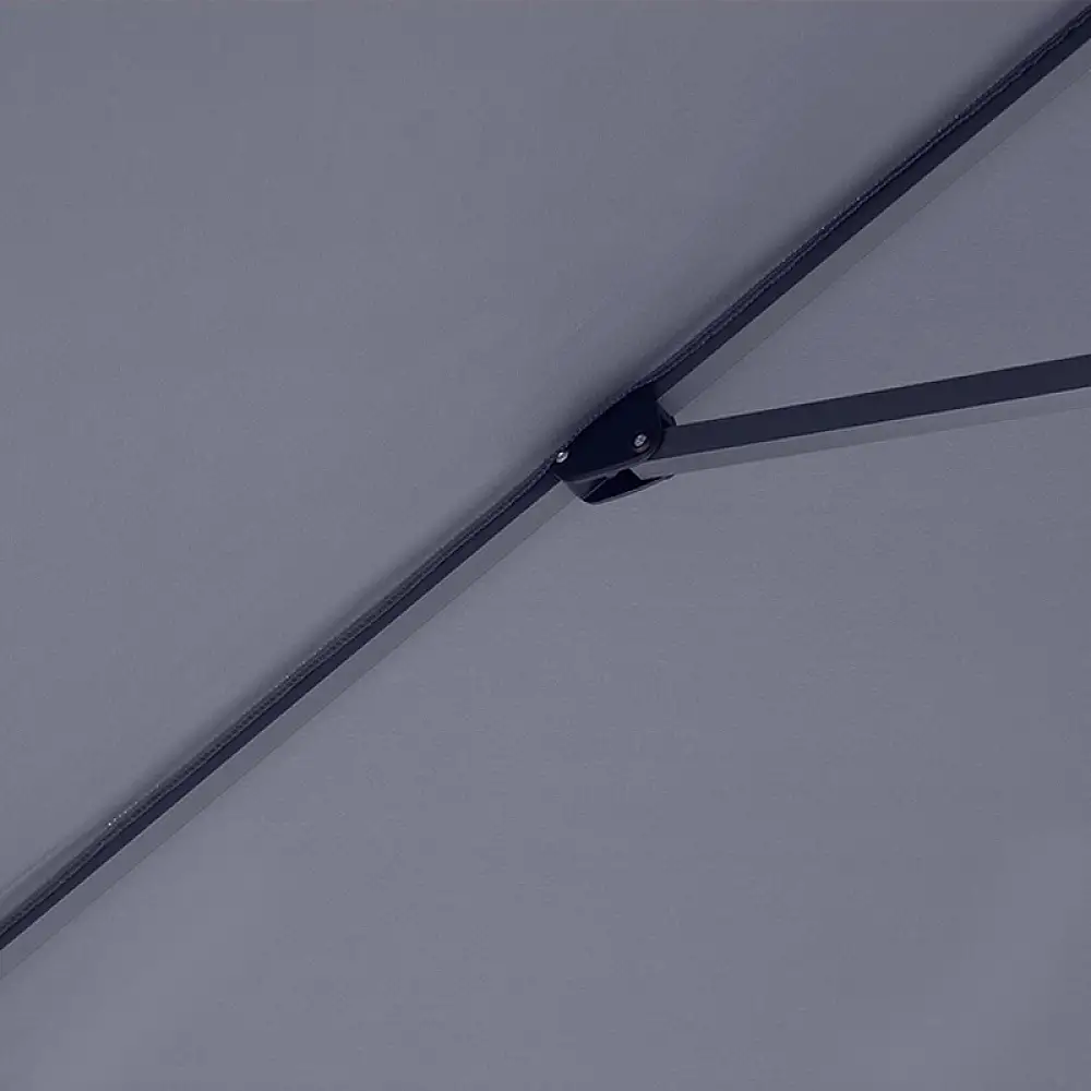 Ομπρέλα κήπου Dylan Megapap αλουμινίου χρώμα ανθρακί 3x3m. | GP010-0057,2