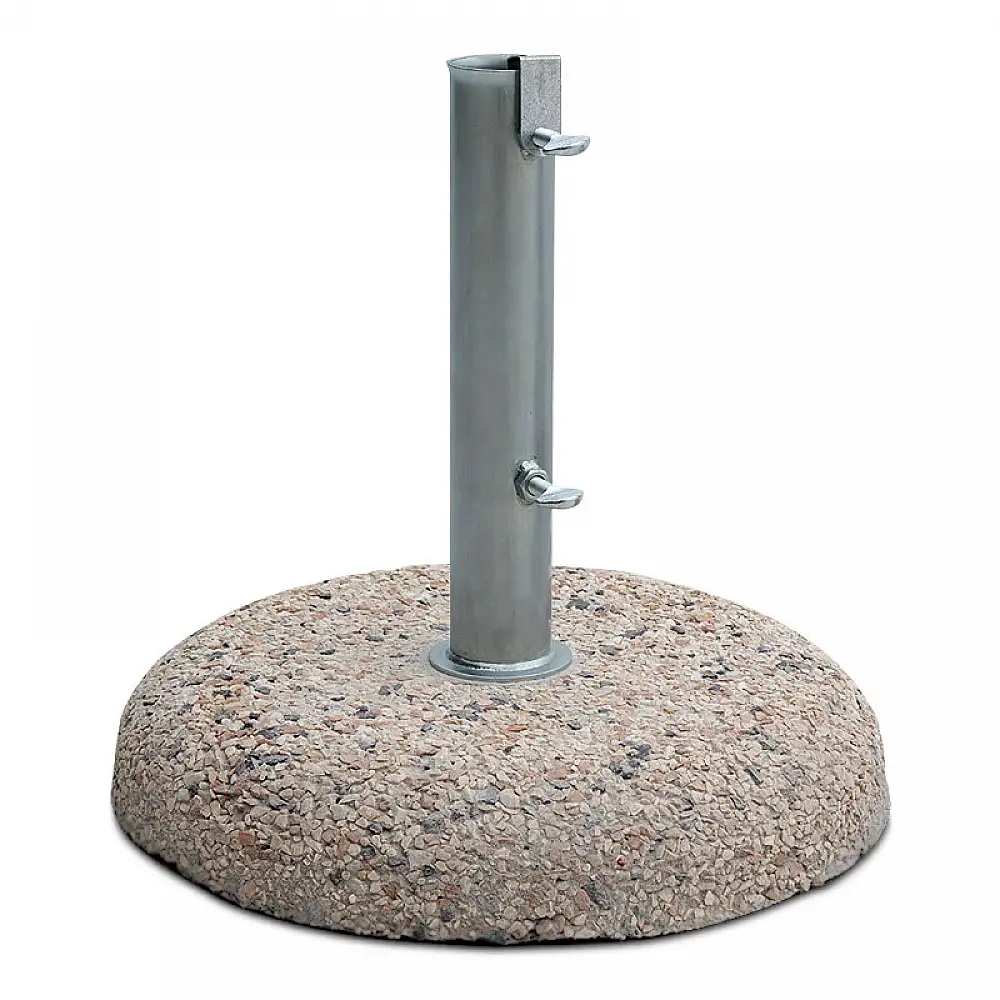 Βάση ομπρέλας τσιμεντένια ψηφιδωτή 15kg. με σωλήνα Φ52mm. | GP010-0073