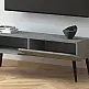 Έπιπλο τηλεόρασης Lotus Megapap χρώμα γκρι ρετρό 120x30x40εκ. - GP022-0017,3