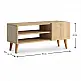 Έπιπλο τηλεόρασης Porto Megapap από μελαμίνη χρώμα oak 90x32x42εκ. - GP022-0024,3
