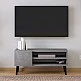 Έπιπλο τηλεόρασης Porto Megapap χρώμα γκρι ρετρό 90x32x42εκ. Έπιπλο τηλεόρασης Porto Megapap χρώμα γκρι ρετρό 90x32x42εκ.