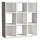Βιβλιοθήκη Cube Megapap από μελαμίνη χρώμα λευκό 90x30x90εκ. Βιβλιοθήκη Cube Megapap από μελαμίνη χρώμα λευκό 90x30x90εκ.