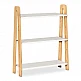 Βιβλιοθήκη Como Megapap από μελαμίνη χρώμα λευκό - oak 63x22x80εκ. Βιβλιοθήκη Como Megapap από μελαμίνη χρώμα λευκό - oak 63x22x80εκ.