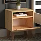 Κομοδίνο Luce Megapap από μελαμίνη χρώμα oak 40x30x47,6εκ. - GP022-0048,2
