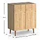 Παπουτσοθήκη μελαμίνης Luce Megapap 12 ζευγών χρώμα oak 70x35x85εκ. - GP022-0061,3