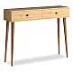 Κονσόλα μελαμίνης Alis Megapap χρώμα oak 110x29x88εκ. Κονσόλα μελαμίνης Alis Megapap χρώμα oak 110x29x88εκ.