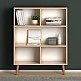 Βιβλιοθήκη μελαμίνης Cube Megapap χρώμα oak 80x24x100εκ. Βιβλιοθήκη μελαμίνης Cube Megapap χρώμα oak 80x24x100εκ.