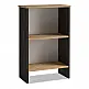 Βιβλιοθήκη μελαμίνης Flora Megapap χρώμα industrial grey - oak 52x25x80εκ. Βιβλιοθήκη μελαμίνης Flora Megapap χρώμα industrial grey - oak 52x25x80εκ.