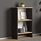 Βιβλιοθήκη μελαμίνης Flora Megapap χρώμα industrial grey - oak 52x25x80εκ. Βιβλιοθήκη μελαμίνης Flora Megapap χρώμα industrial grey - oak 52x25x80εκ.