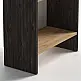 Βιβλιοθήκη μελαμίνης Flora Megapap χρώμα industrial grey - oak 52x25x80εκ. Βιβλιοθήκη μελαμίνης Flora Megapap χρώμα industrial grey - oak 52x25x80εκ.