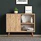 Κονσόλα - μπουφές μελαμίνης Luce Megapap χρώμα pine 80x35x66εκ. Κονσόλα - μπουφές μελαμίνης Luce Megapap χρώμα pine 80x35x66εκ.