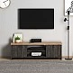 Έπιπλο τηλεόρασης Cube Megapap από μελαμίνη χρώμα pine - industrial grey 120x30x40εκ. Έπιπλο τηλεόρασης Cube Megapap από μελαμίνη χρώμα pine - industrial grey 120x30x40εκ.