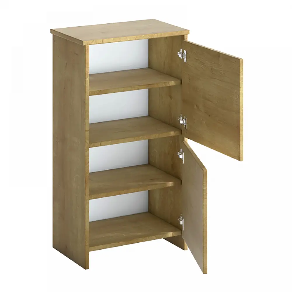 Παπουτσοθήκη Port Megapap χρώμα sapphire oak 48x31x92εκ. | GP026-0102,1