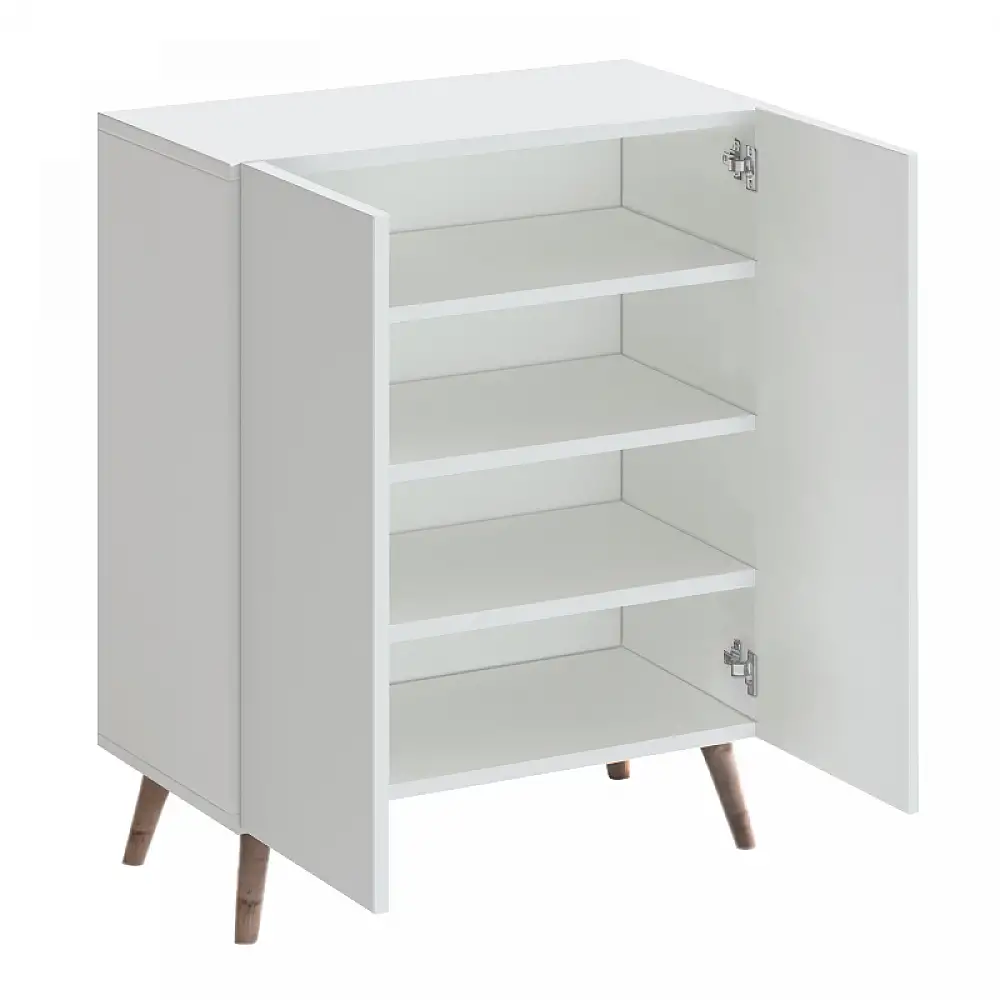 Παπουτσοθήκη Luce Megapap χρώμα λευκό 70x35x85εκ. | GP026-0104,1