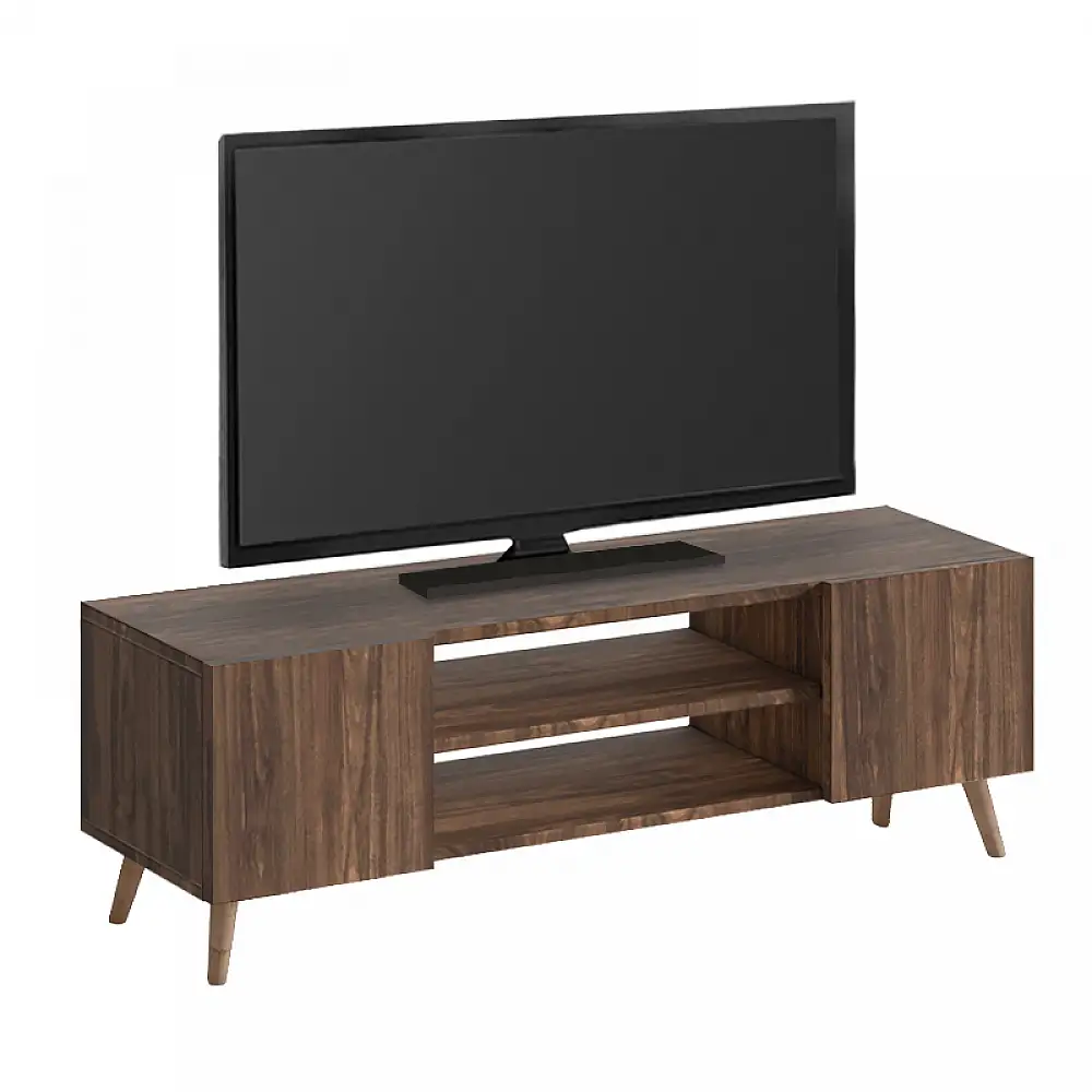 Έπιπλο τηλεόρασης Etna Megapap χρώμα καρυδί 120x30x45εκ. | GP026-0106,3