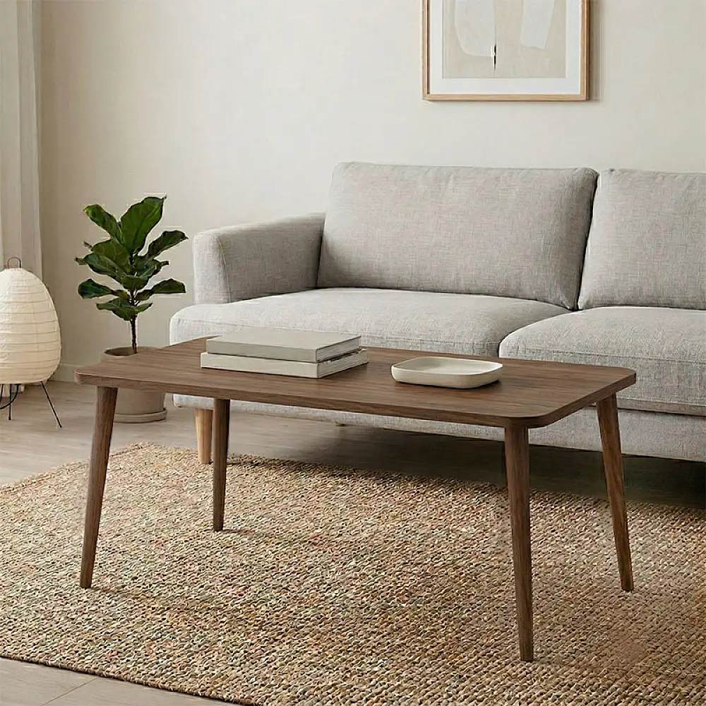 Τραπεζάκι σαλονιού Plane Megapap χρώμα καρυδί 90x55x41εκ. | GP026-0113,3