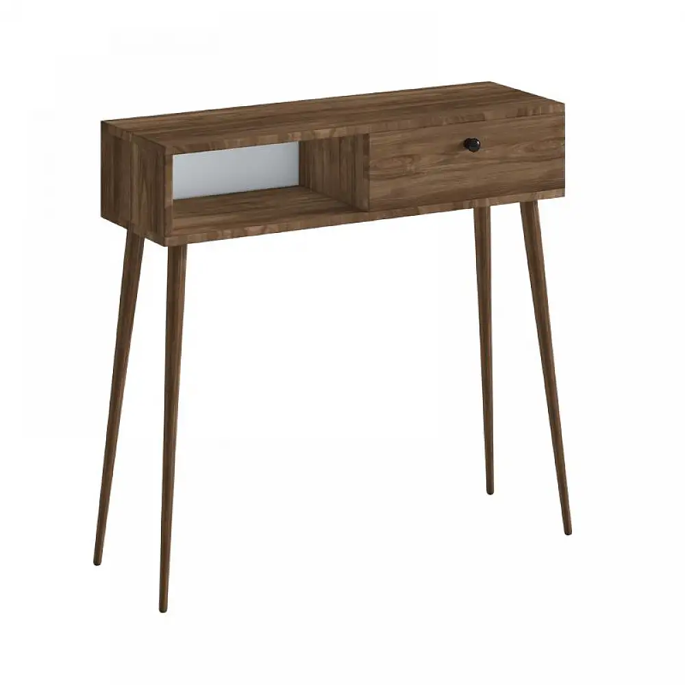 Κονσόλα Napoli Megapap χρώμα καρυδί 90x29x88εκ. | GP026-0114,3