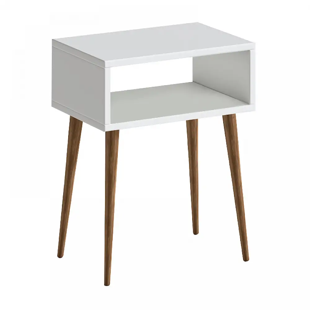 Κομοδίνο Gola Megapap χρώμα λευκό 45x30x58εκ. | GP026-0118,1