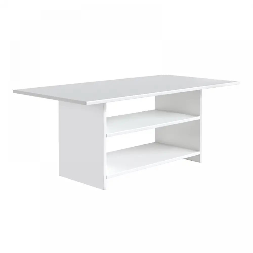 Τραπεζάκι σαλονιού Dallas Megapap χρώμα λευκό 90x50x60εκ. | GP026-0131,1