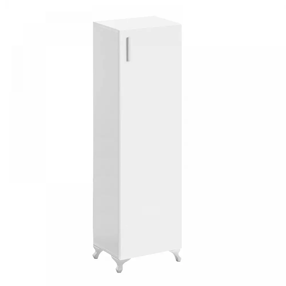 Ντουλάπι κουζίνας - μπάνιου Mine Megapap χρώμα λευκό 30x32x128εκ. | GP026-0148,1