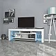 Έπιπλο τηλεόρασης Stilo Megapap με φωτισμό LED χρώμα λευκό 150x37x52εκ. Έπιπλο τηλεόρασης Stilo Megapap με φωτισμό LED χρώμα λευκό 150x37x52εκ.