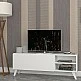 Έπιπλο τηλεόρασης Space Megapap χρώμα λευκό 120x35x42εκ. Έπιπλο τηλεόρασης Space Megapap χρώμα λευκό 120x35x42εκ.