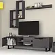 Σύνθεση τηλεόρασης Lonsa Megapap χρώμα γκρι 160x35x40εκ.