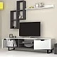 Σύνθεση τηλεόρασης Lonsa Megapap χρώμα λευκό 160x35x40εκ. Σύνθεση τηλεόρασης Lonsa Megapap χρώμα λευκό 160x35x40εκ.