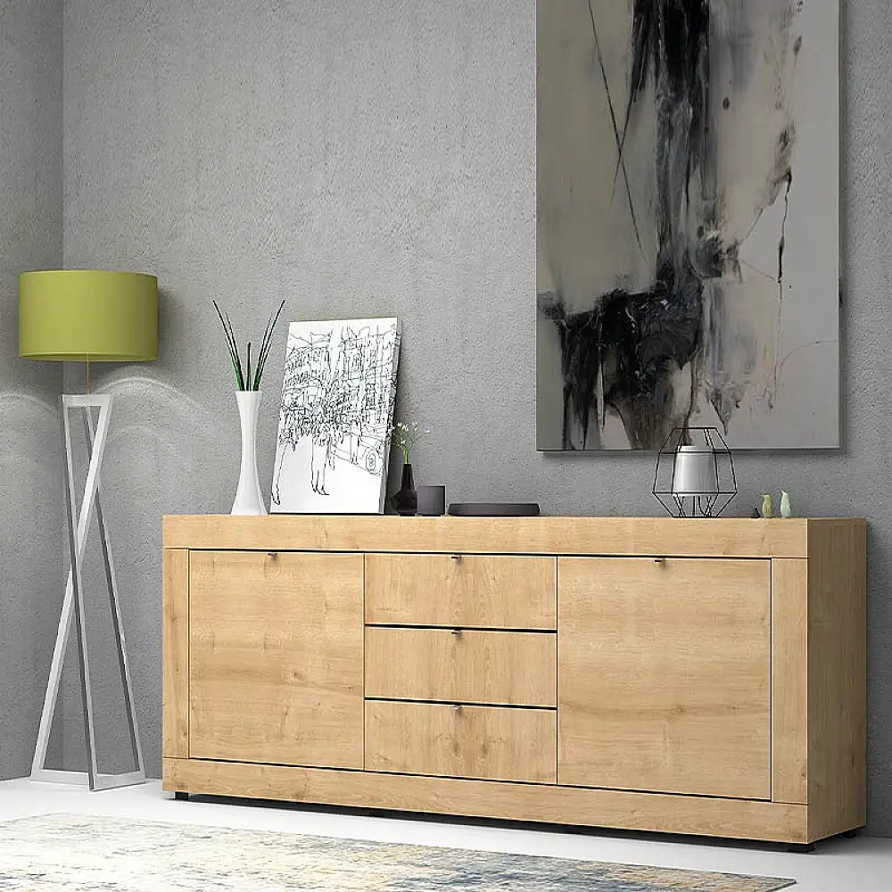 Μπουφές Ocean Megapap χρώμα φυσικό οξιάς 210x45x86εκ. | GP028-0038,2