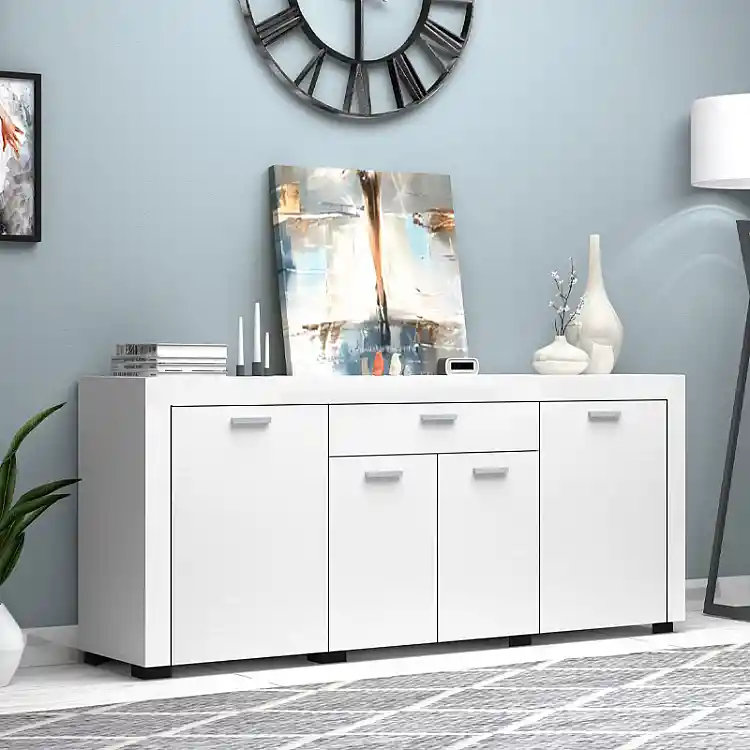 Μπουφές Joseph Megapap χρώμα λευκό 177x40x76εκ. | GP028-0081,4