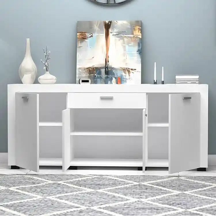 Μπουφές Joseph Megapap χρώμα λευκό 177x40x76εκ. | GP028-0081,4