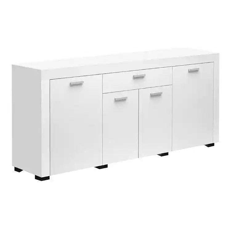 Μπουφές Joseph Megapap χρώμα λευκό 177x40x76εκ. | GP028-0081,4