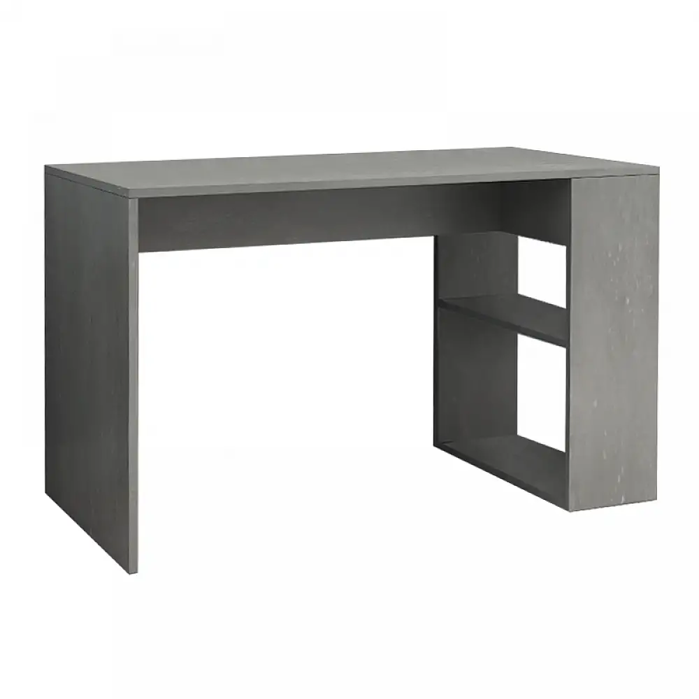 Γραφείο εργασίας Mikro Megapap χρώμα γκρι σκυροδέματος 120x60x75εκ. | GP028-0100,4