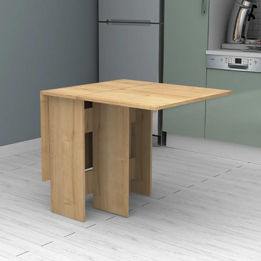 Τραπέζι Pepe Megapap επεκτεινόμενο χρώμα φυσικό οξιάς 28(56+56)x77x75εκ. | GP028-0115,3