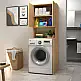 Έπιπλο πλυντηρίου Cozen Megapap χρώμα φυσικό οξιάς 65x60x178εκ. | GP028-0129,4