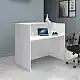Γραφείο υποδοχής - reception Gemini Megapap χρώμα λευκό 150x70x110εκ. | GP028-0135,2